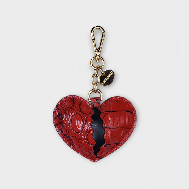 Bleeding Heart Bag Charm