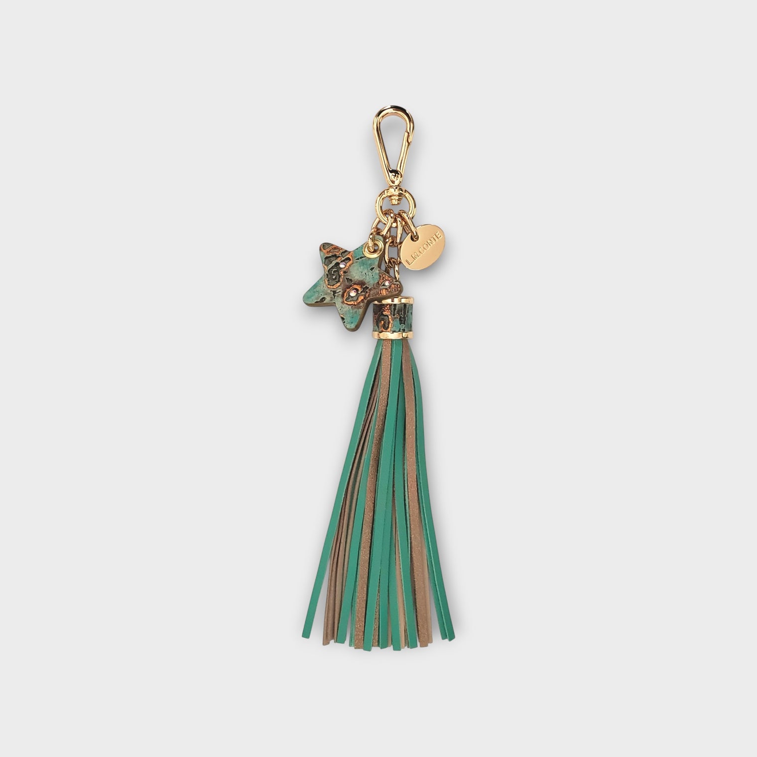 Blue Phoenix Star Fringe Tassel