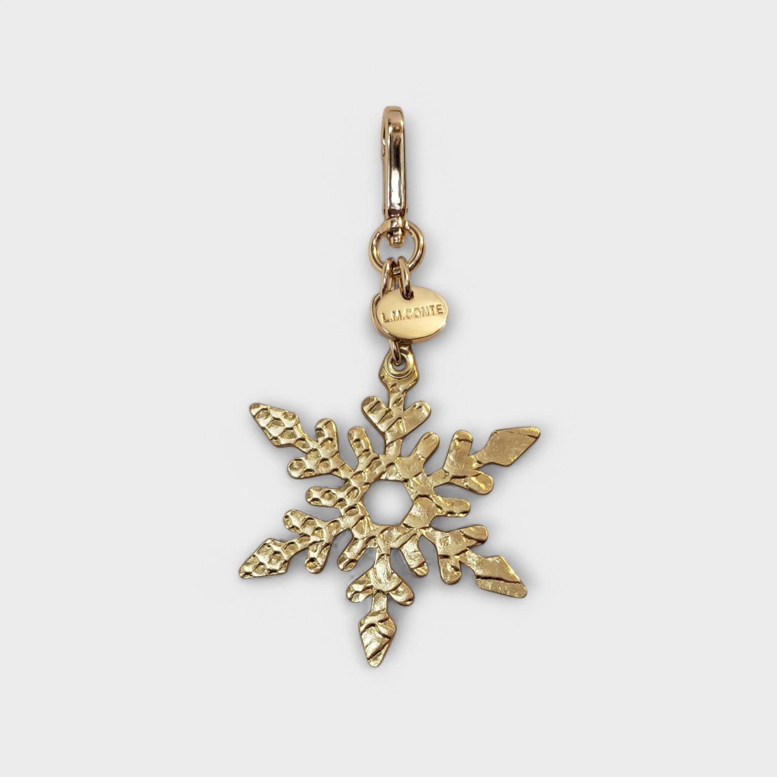 Snowflake Bag Charm