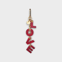 L-O-V-E Letter Bag Charm