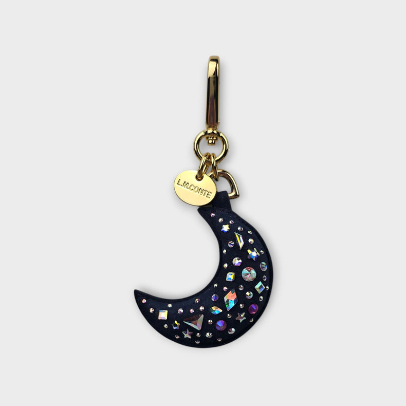 Milky Way Moon Charm