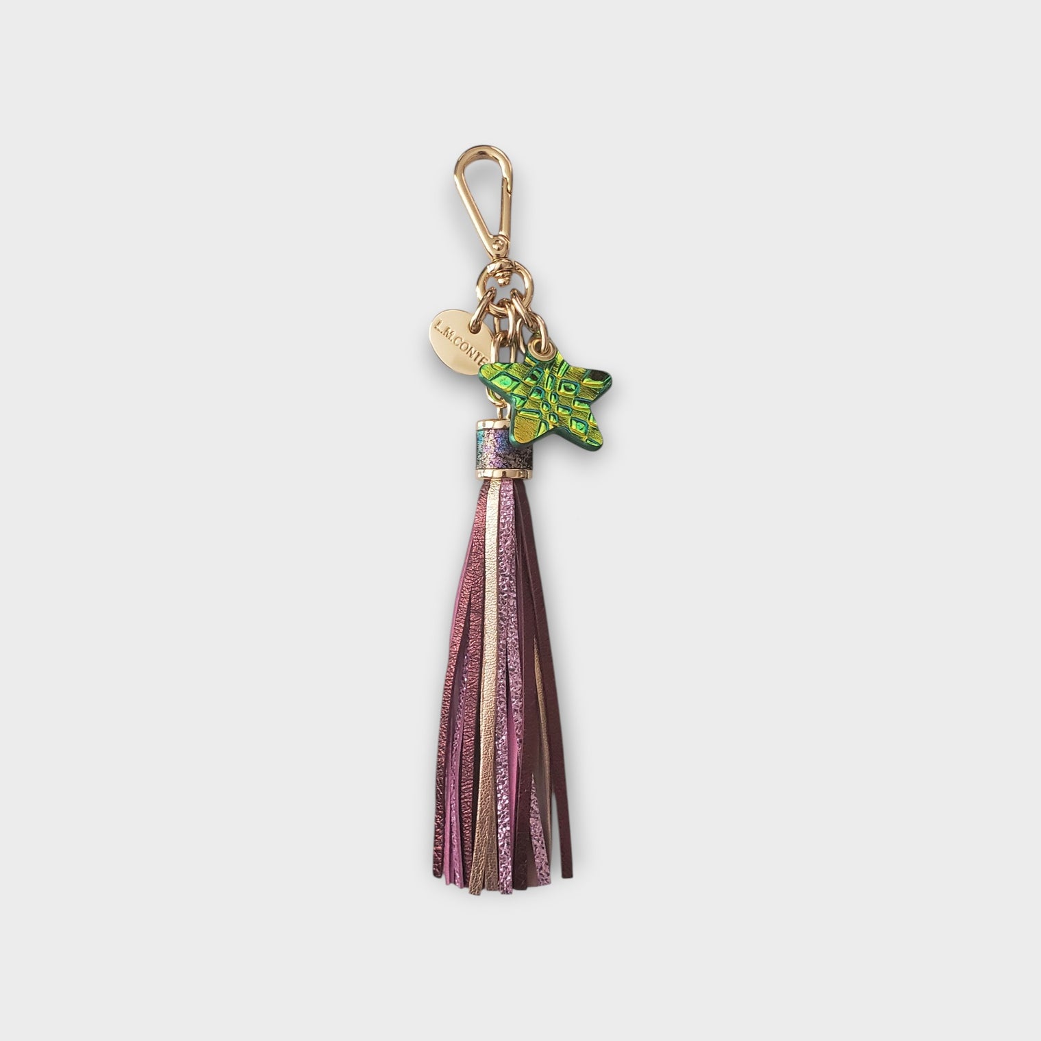 Star Fringe Tassel Bag Charm