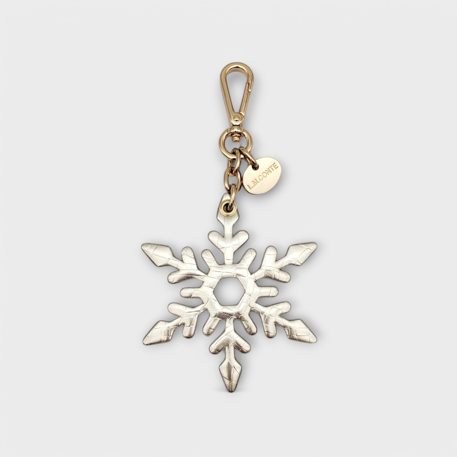 Snowflake Bag Charm