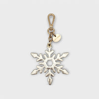 Snowflake Bag Charm