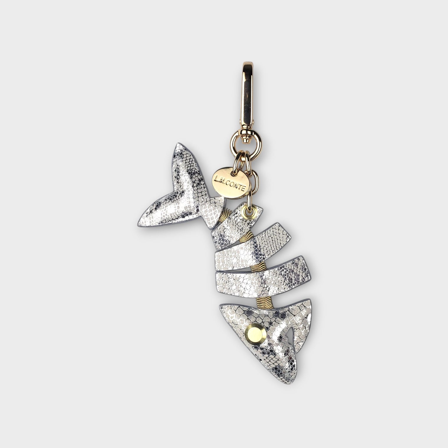 Swim with The Fishes Bag Charm