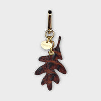 Fall Oak Leaf Bag Charm