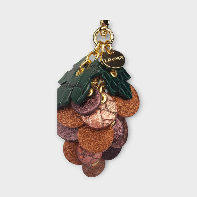 The Grape Cluster Bag Charm