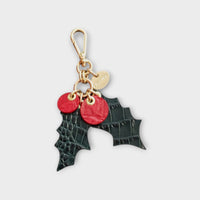 Holly Berry Bag Charm